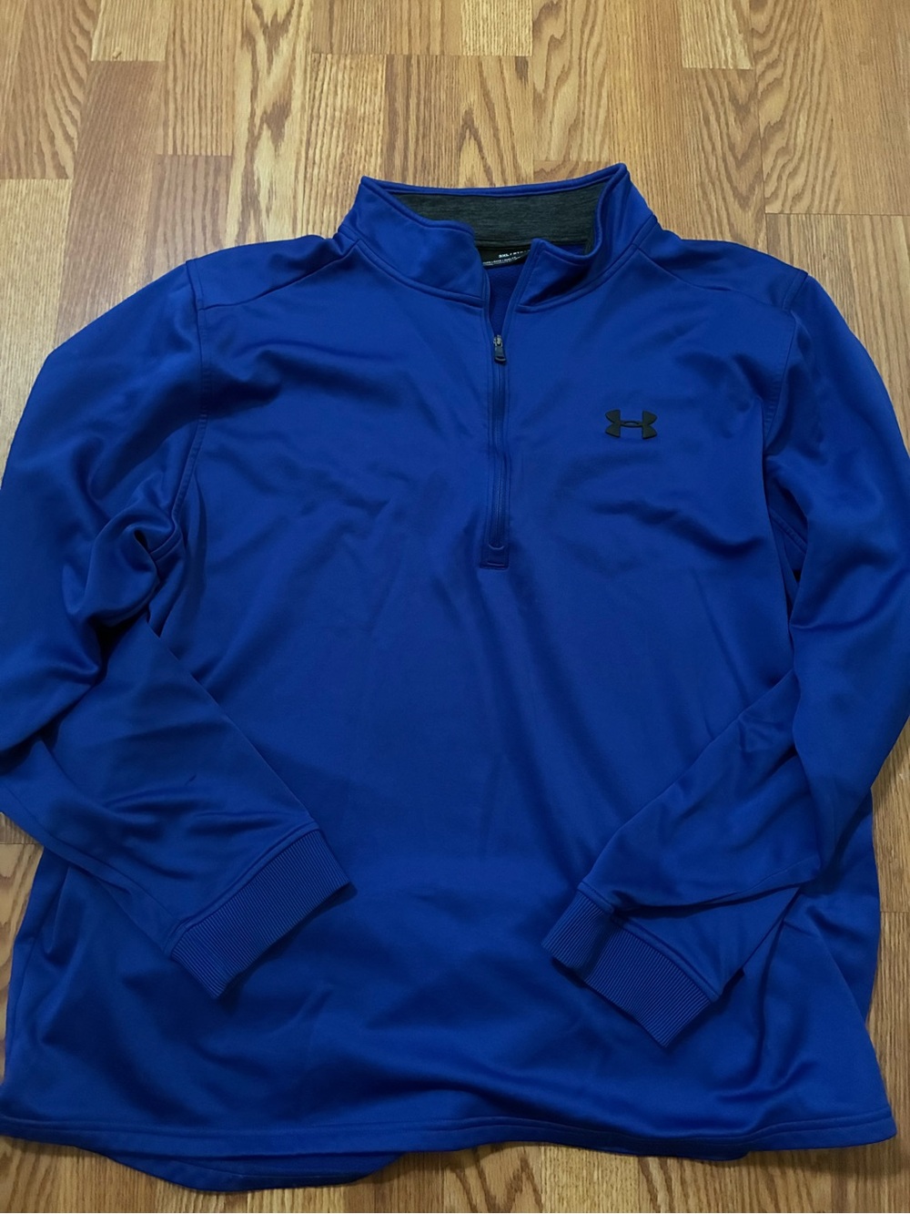 Under Armour Royal Blue Quarter-Zip Performance Jacket